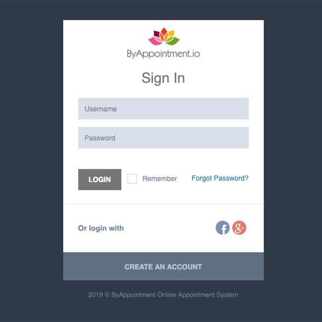 An Appointment System